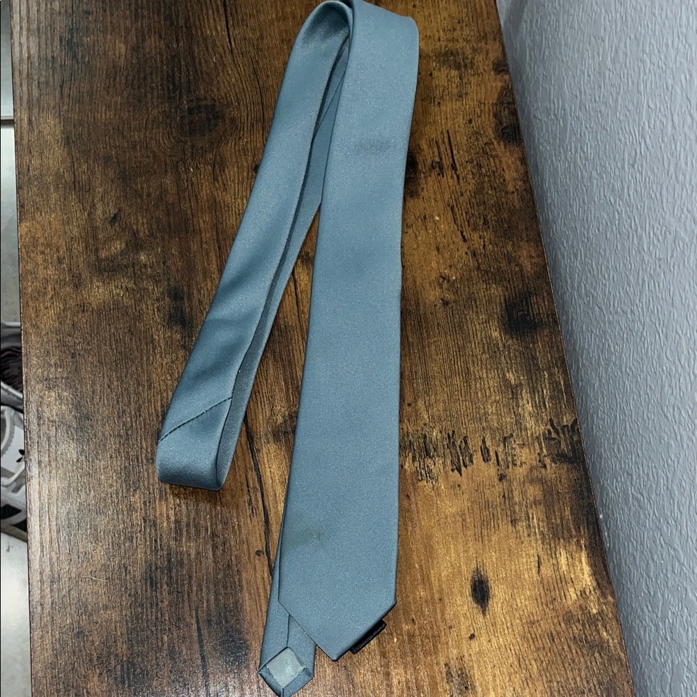 H&M Slate Blue Tie NWOT
